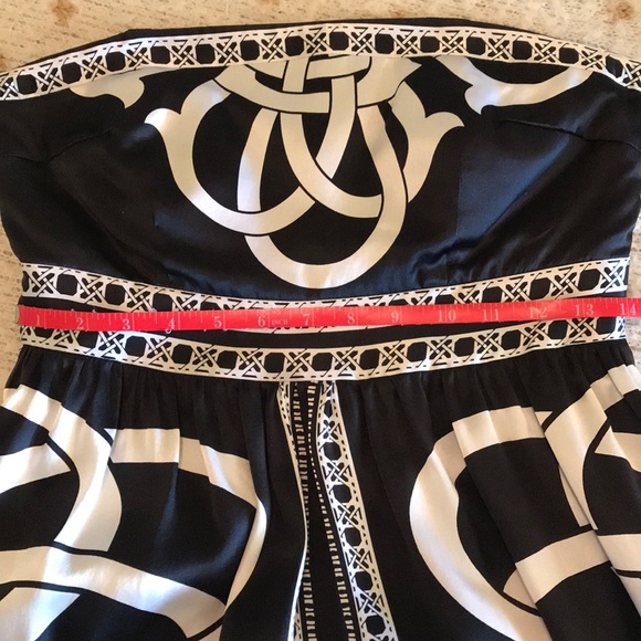 WHITE HOUSE BLACK MARKET | Strapless Silk Dress - Picture 5 of 7